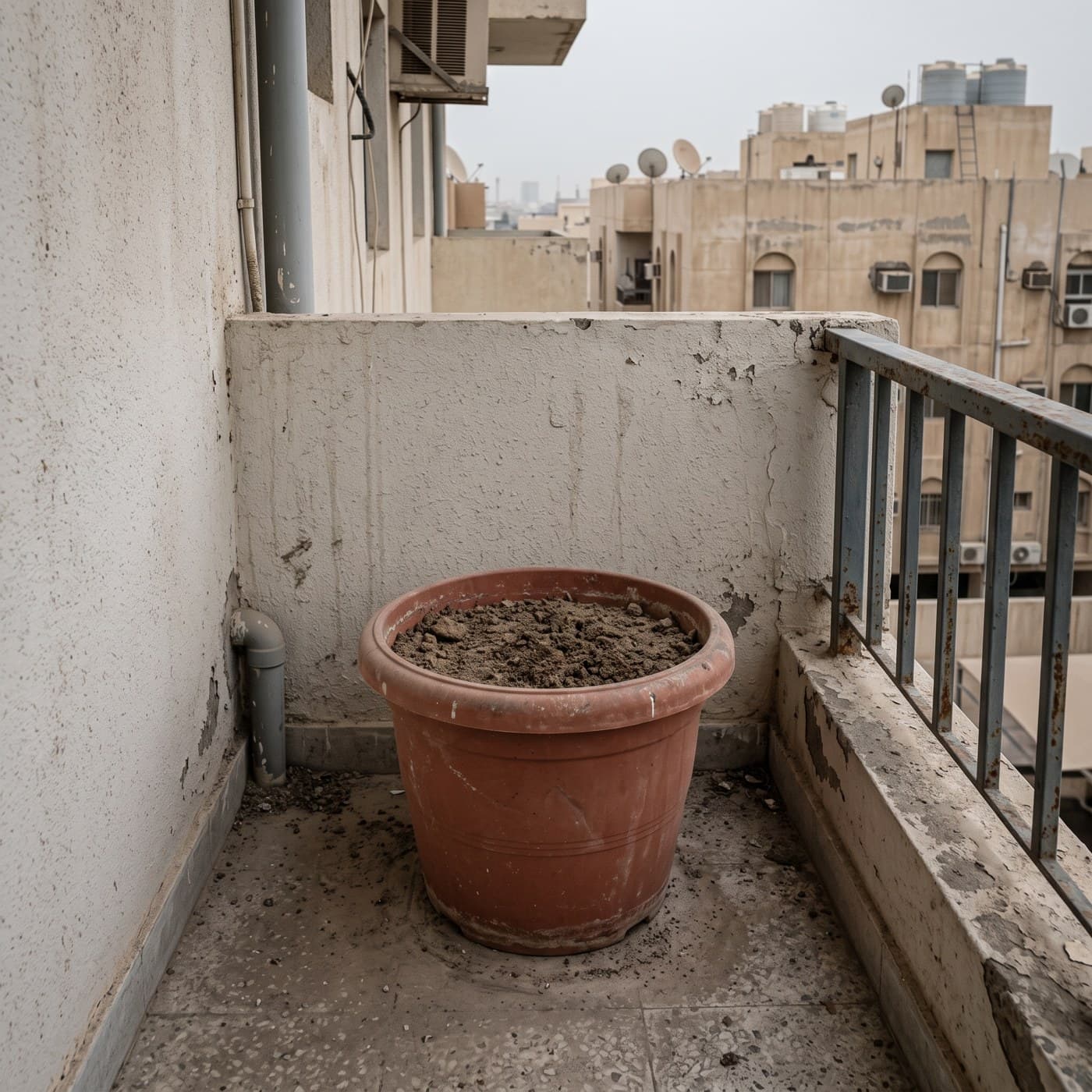 بقعة فاضية تنتظر الحياة